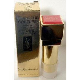 YSL Yves Saint Laurent Rouge Pur Couture Lipstick Full SZ # 50 Ruge Neon  NEW!!