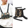 Sports Vest Chest Bag Lightweight Breathable Adjustable Strap Running Vest