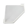 Drill Free Acrylic Bathroom Storage Shelf Space Aluminum Wall Mounted