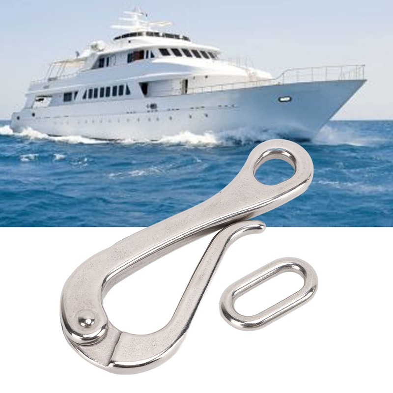 Quick Release Pelican Hook Shackle Sailing Boat Yacht, Stainless Steel