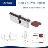 APECS CodeDeco ZM-90 (35/55) Double Cylinder Lock with 5 Keys