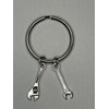 Woodstar Monkey Wrench Key Chain Spanner Wrench Tool Wrench Small