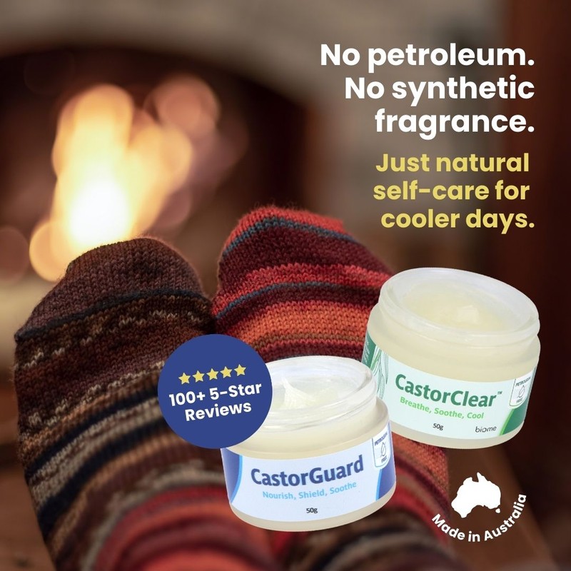 Biome Skincare Winter Care Bundle – Biome CastorGuard® + CastorClear™