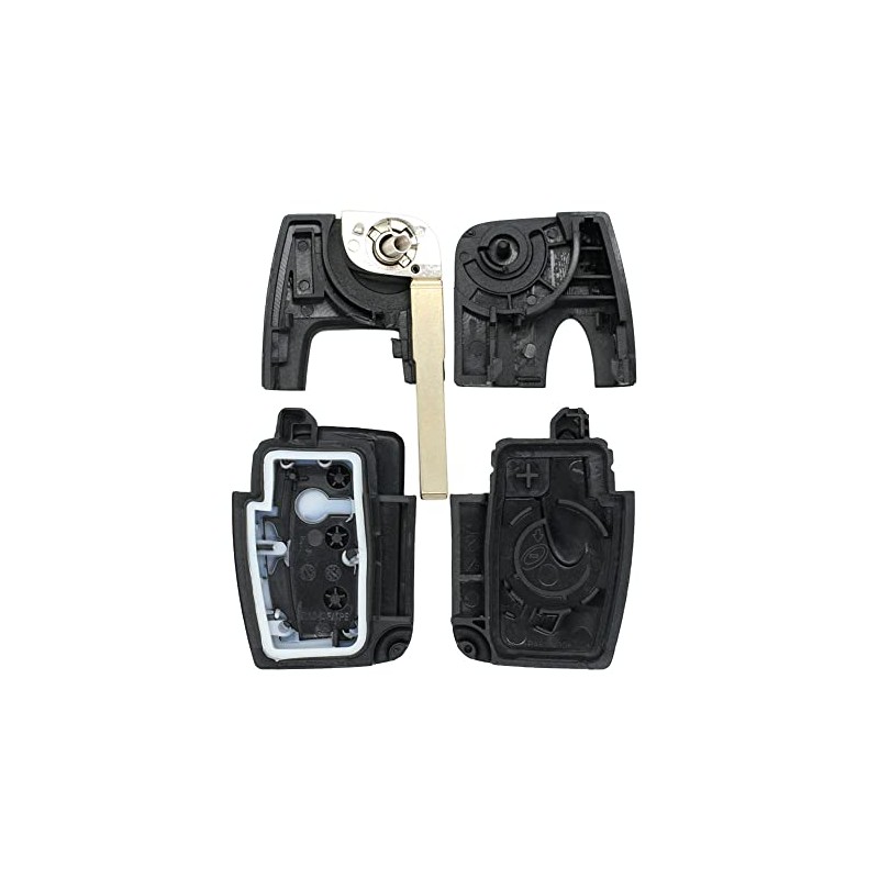 BROVACS Replacement Key Shell Compatible with FORD 3 Button Keyless