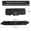 TONLOOEEL Adjustable Waist Belt Soft Neoprene Padded Belt with 2