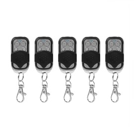 Cloning Remote Control Keychain, Replacement Garage Door Electric Gate, Duplicates and Replaces Original Factory Remote Controls for Vehicle Central Locking Systems, Electronic Garage Doors (Lock)