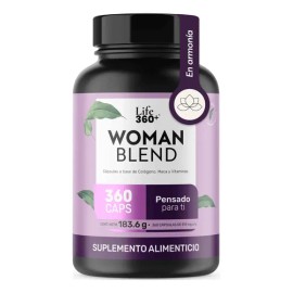 Multivitamínico Para Mujer 360 Cápsulas Sin Sabor Suplemento Alimenticio | LIFE360+