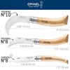 Opinel Unisex O113110 Messer, Buchenholz Braun, 19,5 cm EU
