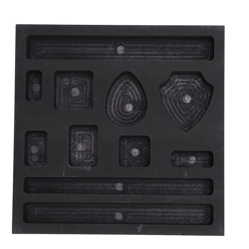 Graphite Ingot Mold for Metal Casting 11 Holes Easy Demoulding