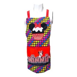 Movasa Mandil Babero Delantal Bordado Minnie Cocina