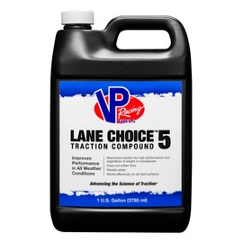 VP Racing 2351, Lane Choice 5 Traction Compound - Gallon (1 Pack)