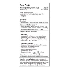 Ricola Sugar-Free Lemon Mint Throat Drops 210 Ct Herbal Cough Relief Lozenges