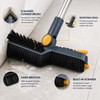 3-in-1 Floor Scrub Brush for Deep Cleaning – 360° Rotating