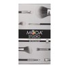 MODA Studio 8pc Pro Glam Makeup Brush Set, Includes -
