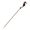 Healeved 4pcs Poker Sticks Draw Enhancer Tool Brass Poker Dredge