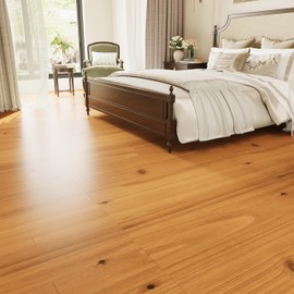 18 Sq. Ft Floor Tiles Peel and Stick Vinyl Floor 36 x 6 inch Luxury Self Adhesive Waterproof Flooring Planks DIY for Kitchen, Living Room, Shops, RV, Wood Look Plank, 12-Pack, Aspen Yellow