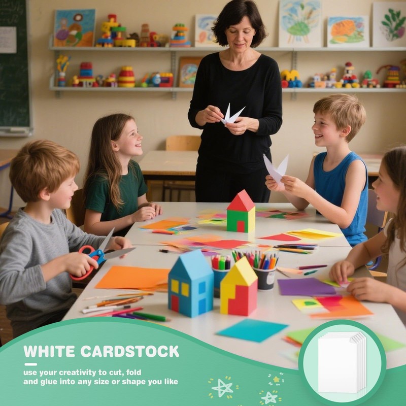 White Cardstock 8.5 X 11,Card Stock Paper 8.5 X 11