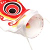 Bluelover 1 Set 5 Stück Japanische Flagge Carp Carp Banner
