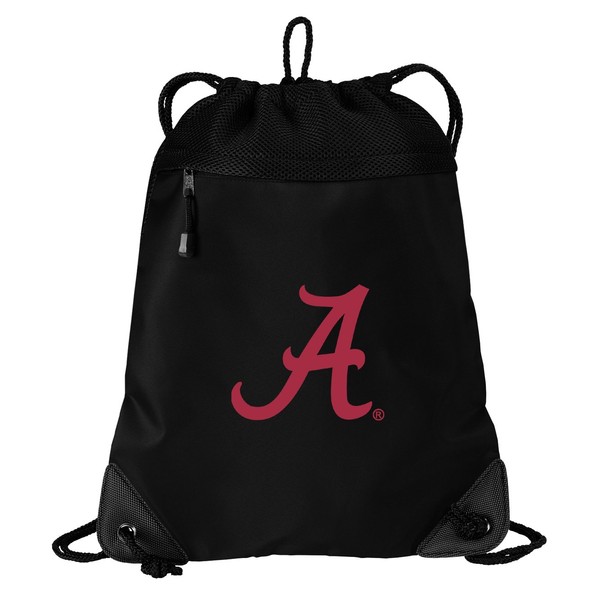 Alabama Drawstring Bag University of Alabama Cinch Pack Backpack UNIQUE MESH & MICROFIBER