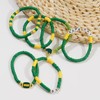 GOOTII Game Day Bracelets for Women Football Bracelets Green Yellow