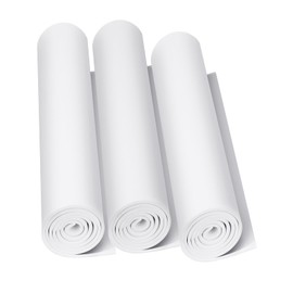 3-Pack 2mm EVA Foam, MEARCOOH White EVA Foam Cosplay, Premium EVA Foam Roll, 13.5" x 49" High Density 86kg/m3 for Cosplay Costume, Crafts, DIY Projects (3PCS 2mm White)