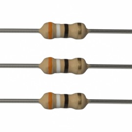 E-Projects 100EP51439R0 39 Ohm Resistors, 1/4 W, 5% (Pack of 100)