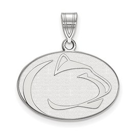 Penn State Medium (5/8 Inch) Pendant (Sterling Silver)