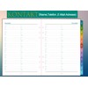 2026 Weekly Planner Insert A5 6 Holes German 1 Week