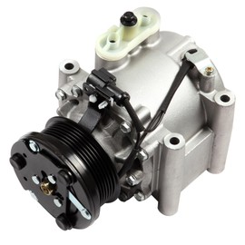 ASAPE NEW AC Compressor with Clutch for Jaguar X-Type 3.0L 2002-2008,for Jaguar X-Type 2.5L 2002-2005,for Jaguar S-Type 3.0L 2000-2008,for Lincoln LS 3.0L 2000-2005,OE CO 102541AC