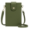 HanaRo Smartphone Pouch Green Smartphone Shoulder Pouch Shoulder Bag Smartphone