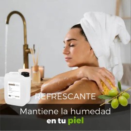 Jabón Liquido Corporal a Granel Biodegradable Vegano con Aceite de Jojoba Sin Sulfatos 10 Litros Beohemp                                              