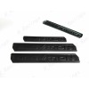 GMC OVERLAY 3PCS Matte Black Door Rear Elevation Emblem Badge