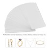 360Pcs Necklace Chain Adhesive Pouch Jewelry Display Bag Transparent PVC