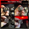 Hollow Metal DND Dice Set Game D and D Dice