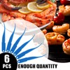 Gisafai 6 Pcs Shrimp Peeler Plastic Deveiner Cleaner Tool for