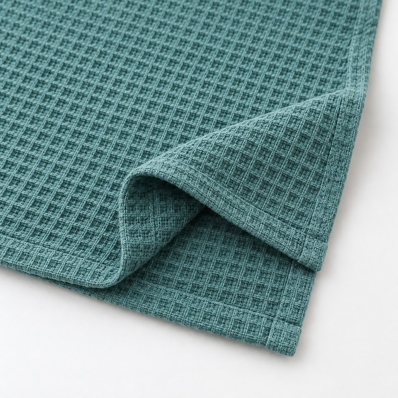 100% Cotton Waffle Dish Cloths for Kitchen Cleaning – Soft,