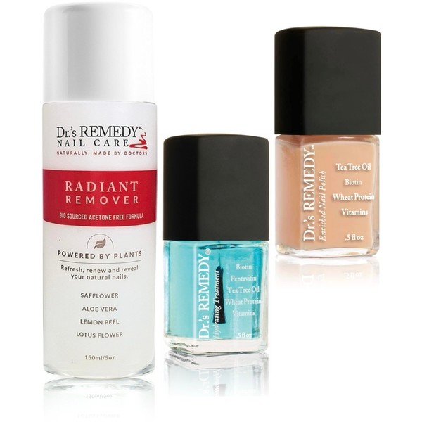 Dr's Remedy 3 Pack Nail Polish Treatment Kit, URBANE Unisex