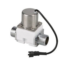 Water Valve, Plastic 1/2" DC 4.5V Water Control Electric Pulse Solenoid Valve Accessory for Automatic Switch Control