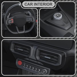 Arespark 3D Carbon Fiber Vinyl Wrap, Black Vinyl Wrap Film Carbon Fiber Stickers for Cars Auto Moto, Air Release Bubble Free Sheet Decals Including Tool Kits 1ftX5ft