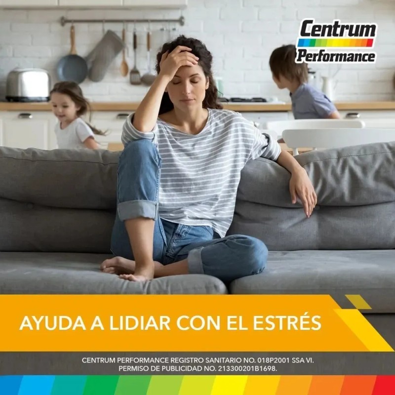 Multivitamnico Caja Con 30 Tabletas Performance Centrum -