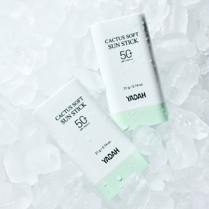 YADA Soothing Cooler Cactus Soft Sun Stick SPF50+PA++++ 21g, 1