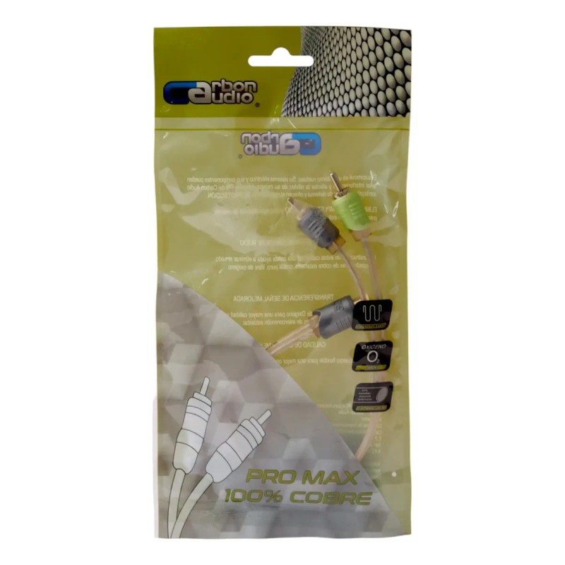 Cable Rca 100% Cobre Con Aislante Supresor De Ruído Y