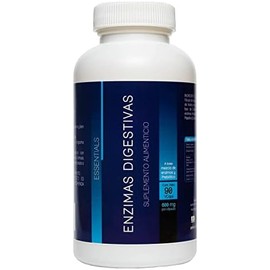 NLS Essentials  ENZIMAS DIGESTIVAS  Fórmula enriquecida con Prebióticos y Ciruela  90 Cápsulas Vegetales  Salud digestiva  Mezcla de enzimas