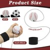 Kvittra Wrist Return Ball, 6cm Rubber Rebound Ball Return Balls