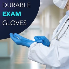 Style Setter Powder-Free Nitrile Disposable Exam Gloves