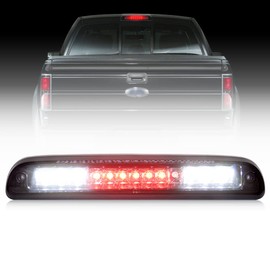 OPP ULITE F250 Third Brake Light for Ford F350 F450 F550 1999-2015 Red Brake Light White Led Reverse Lights 3RD Rear High Mount Stop Tail Lamp Waterproof (3RD Brake 062-3)