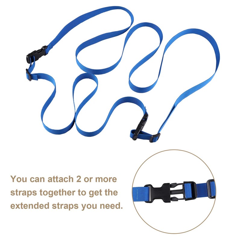 MAGARROW 40" Strap Buckle Packing Straps Adjustable 1-Inch Belt (1"