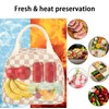 Lunch Bag ‌，Reusable Corduroy Lunch Box Keep Warm and Fresh