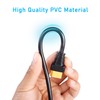GINTOOYUN DC 8mm to XT60 Power Cable,90 Degrees Right Angle