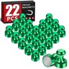 TOP MAGNETS 22pcs Fridge Magnets - Green Cute Refrigerator and
